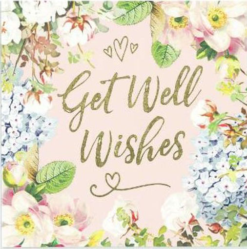 Picture of GET WELL WISHES CARD